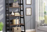 Wood and metal bookshelf furniture for office