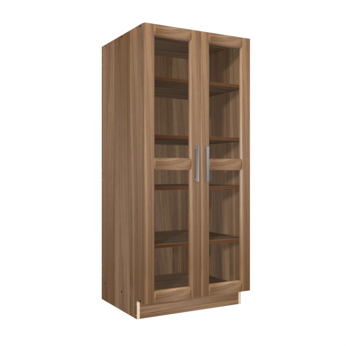Tall and Elegant Antique Glass Door Cabinet at 1stDibs | tall glass ... Tall entry cabinet furniture with glass door