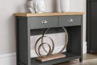 Avon 2 Drawer Console Table - Big Furniture Warehouse