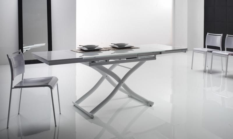 Convertible table furniture for dining or work
