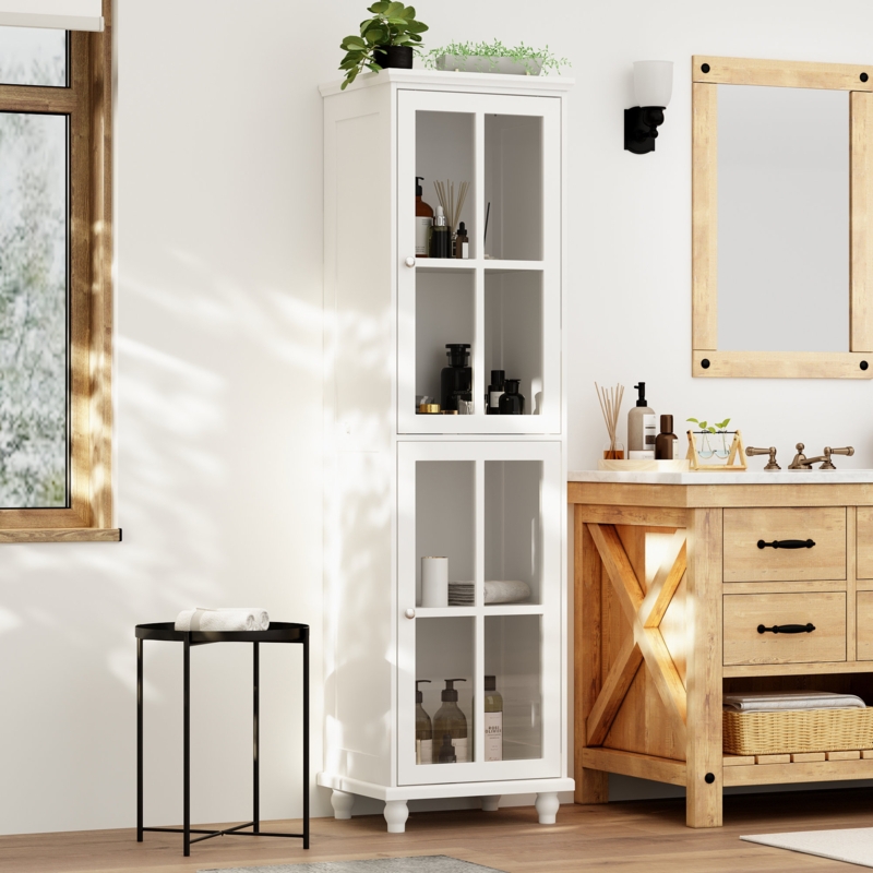 Tall Narrow Linen Cabinets - Foter Narrow linen cabinet furniture for small bath